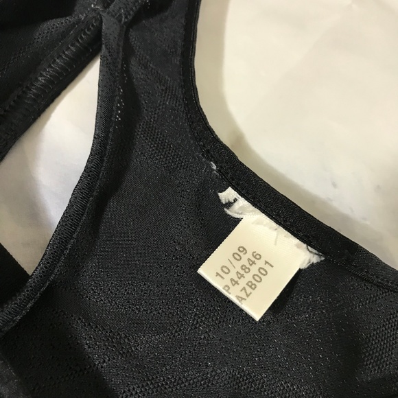 Adidas Black Swirl Print Tank Top w/ Built in Bra - Picture 4 of 8
